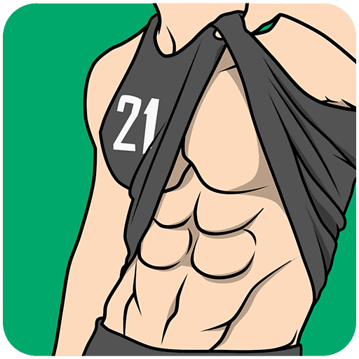 Abs workout 21 Day Fitness Challenge Logo