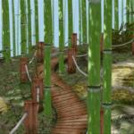Bamboo Forest 3D logo