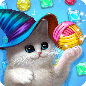 Cute Cats Magic Adventure Logo