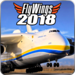 Flight Simulator 2018 FlyWings Full Logo