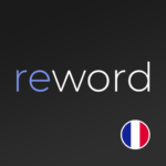 French Words Flash Cards. Vocabulary builder Logo