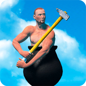 Getting Over It with Bennett Foddy Logo