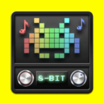 Retro Games Music 8bit Chiptune SID Logo