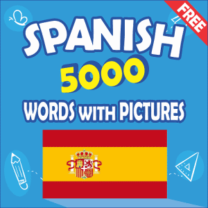 Spanish 5000 Words with Pictures Logo