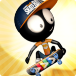 Stickman Skate Battle Logo