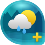 Weather Clock Widget Ad Free Android Logo