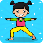 Yoga for Kids and Family fitness Easy Workout