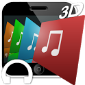 iSense Music 3D Music Player logo