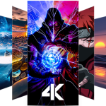4k wallpapers pro android logo