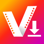 all video downloader v logo