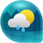 android weather clock widget logo