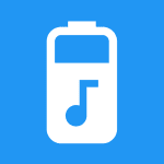 battery sound alert logo
