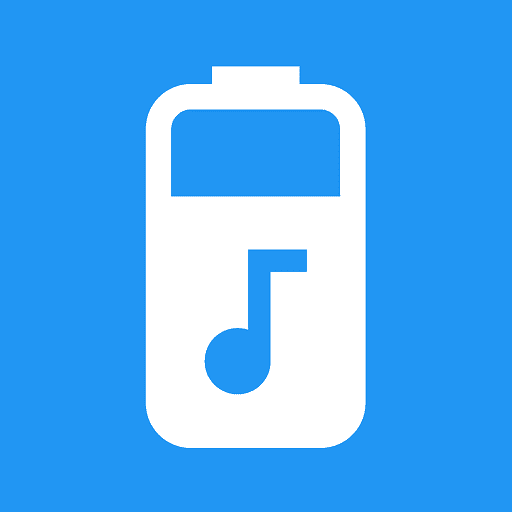 battery sound alert logo