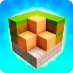 block craft 3d android games logo