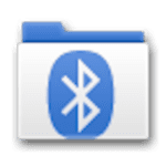 bluetooth file transfer android logo