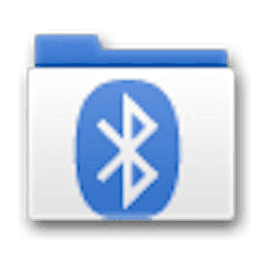 bluetooth file transfer android logo