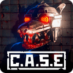 case animatronics horror game logo