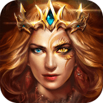 clash of queens android games logo