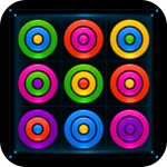 color rings puzzle logo