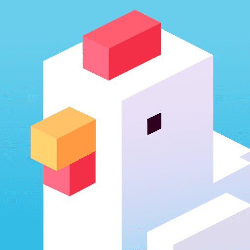 crossy road android logo