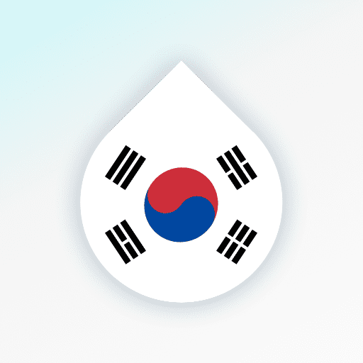 drops korean logo