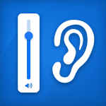 ear speaker volume booster super hearing logo