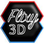 flixy 3d icon pack logo