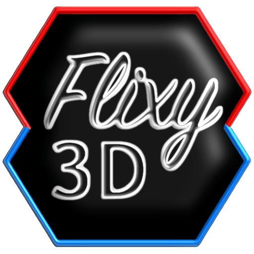 flixy 3d icon pack logo