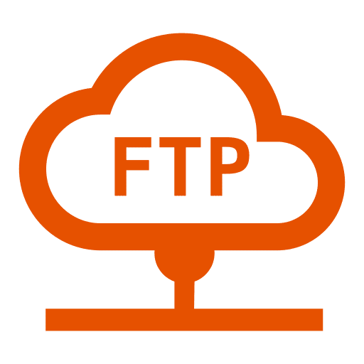 ftp server access files over the internet logo