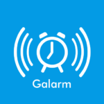 galarm alarms and reminders logo