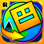 geometry dash world android games logo