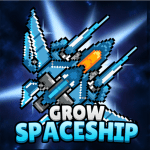 grow spaceship galaxy battle logo