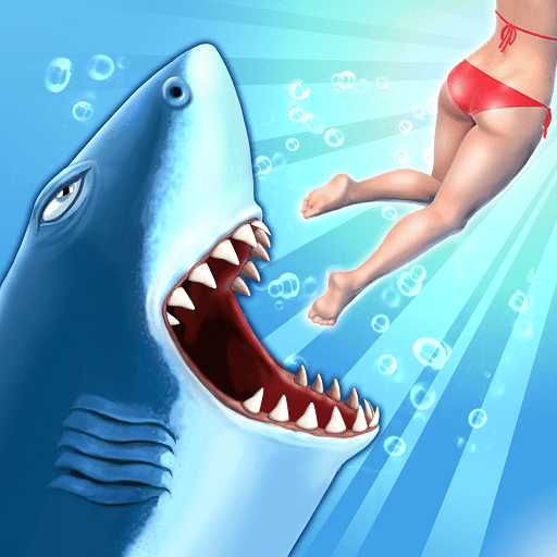 hungry shark evolution logo