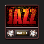 jazz blues music radio logo