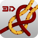 knots 3d android logo