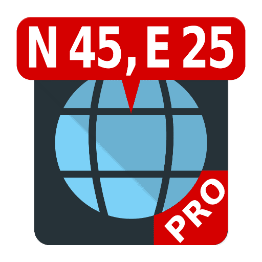 map coordinates pro android logo