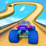 monster truck race logo