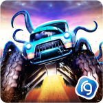 monster truck racing android games logo