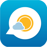 morecast weather android logo