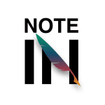 notein handwriting note logo