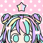 pastel girl android games logo