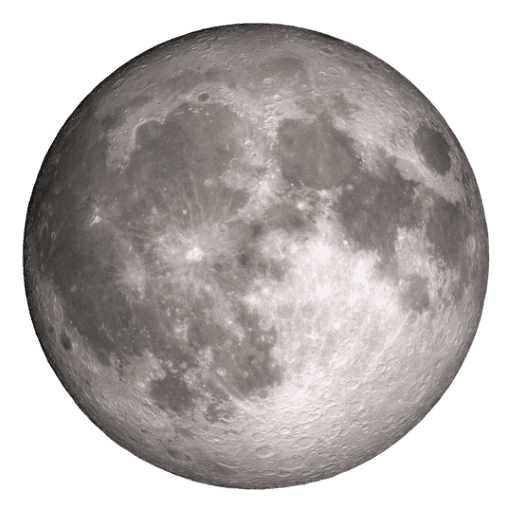 phases of the moon calendar logo