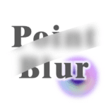 point blur android logo