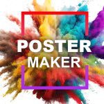 poster maker premium logo