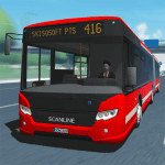 public transport simulator games logo