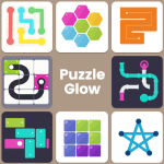 puzzle glow android logo