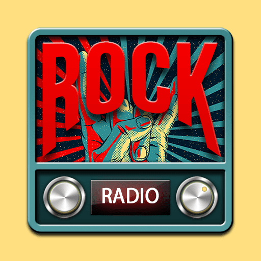 rock music online radio logo