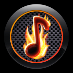 rocket music player logo