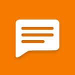 simple sms messenger logo