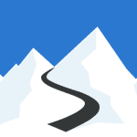 slopes ski snowboard logo